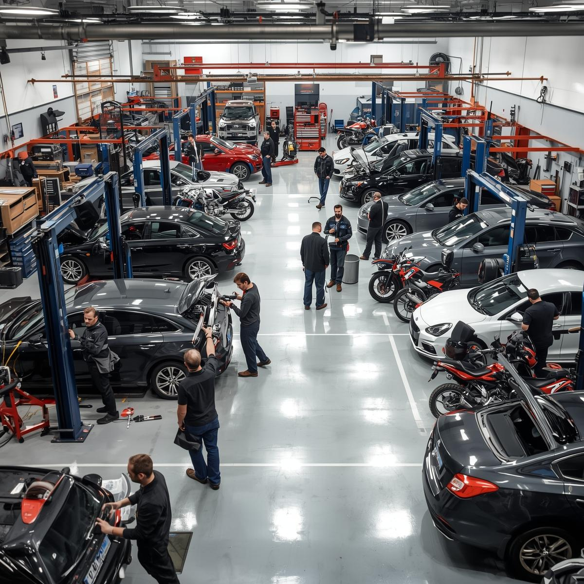 Car or Bike Service Center